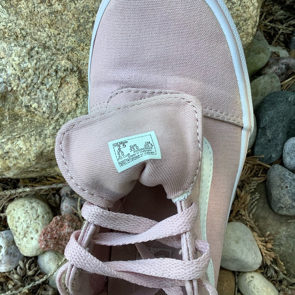 Vans Old Skool Sneakers Light Pink Sz 2.5 - Picture 5 of 5